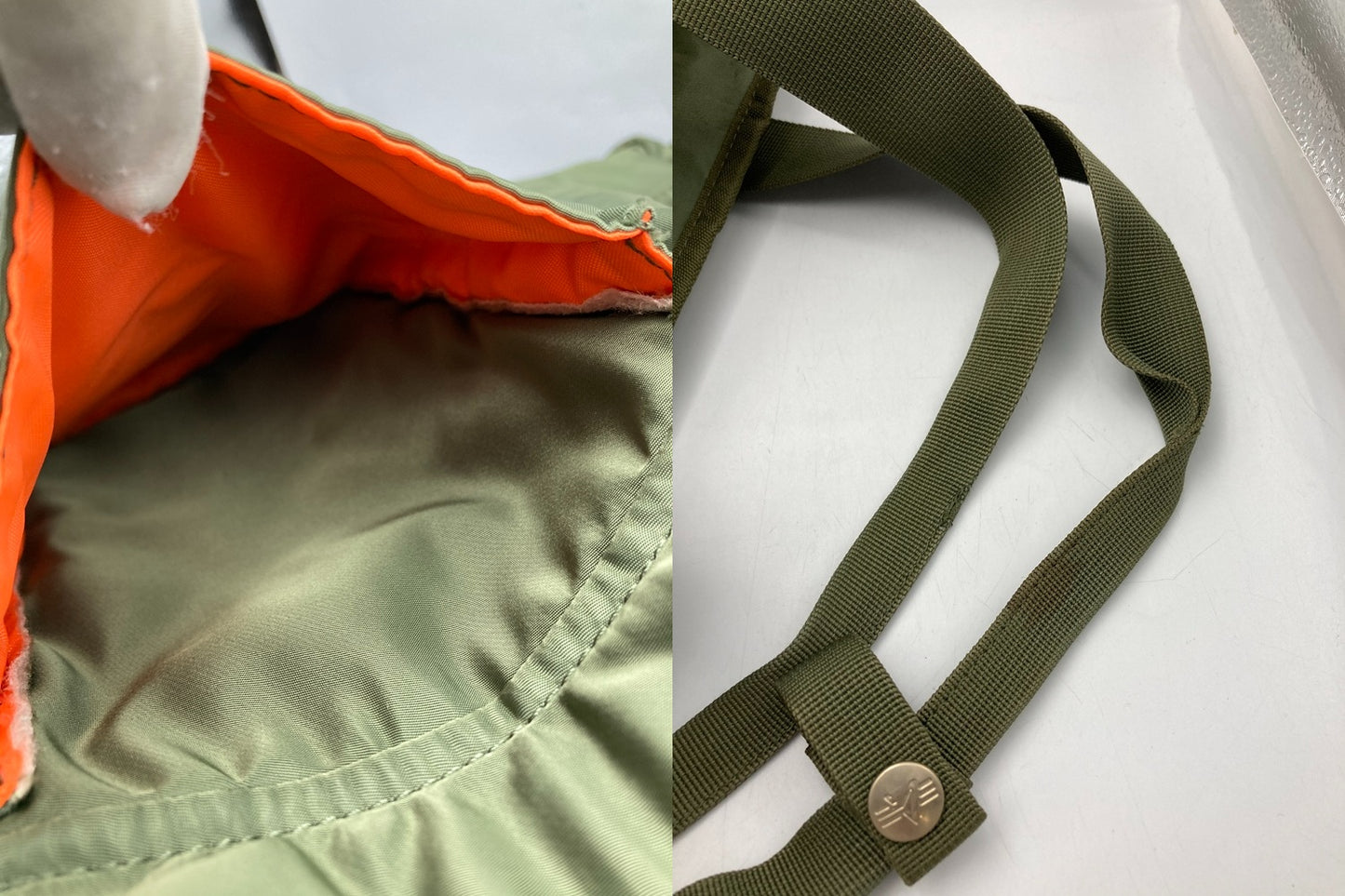 ALPHA INDUSTRIES アルファインダストリーズ 2WAY トートバッグ 中古 D4