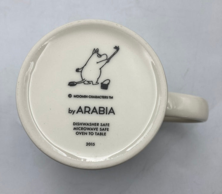 ARABIA アラビア ムーミン 2015年 冬季限定 ハイバネーション マグカップ 中古 D4