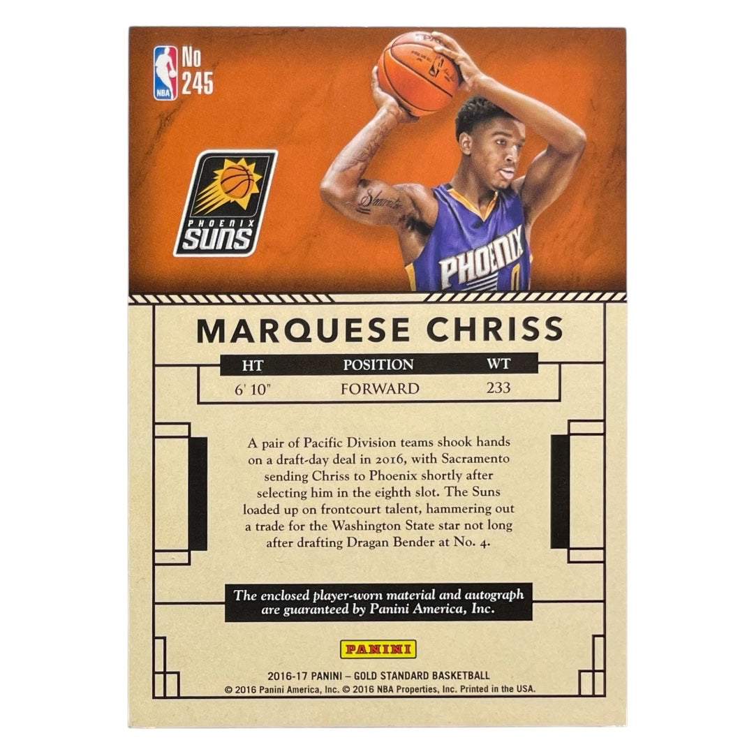 PANINI NBAカード GOLD STANDARD MARQUESE CHRISS PHOENIX SUNS /149 #245 中古 IT2