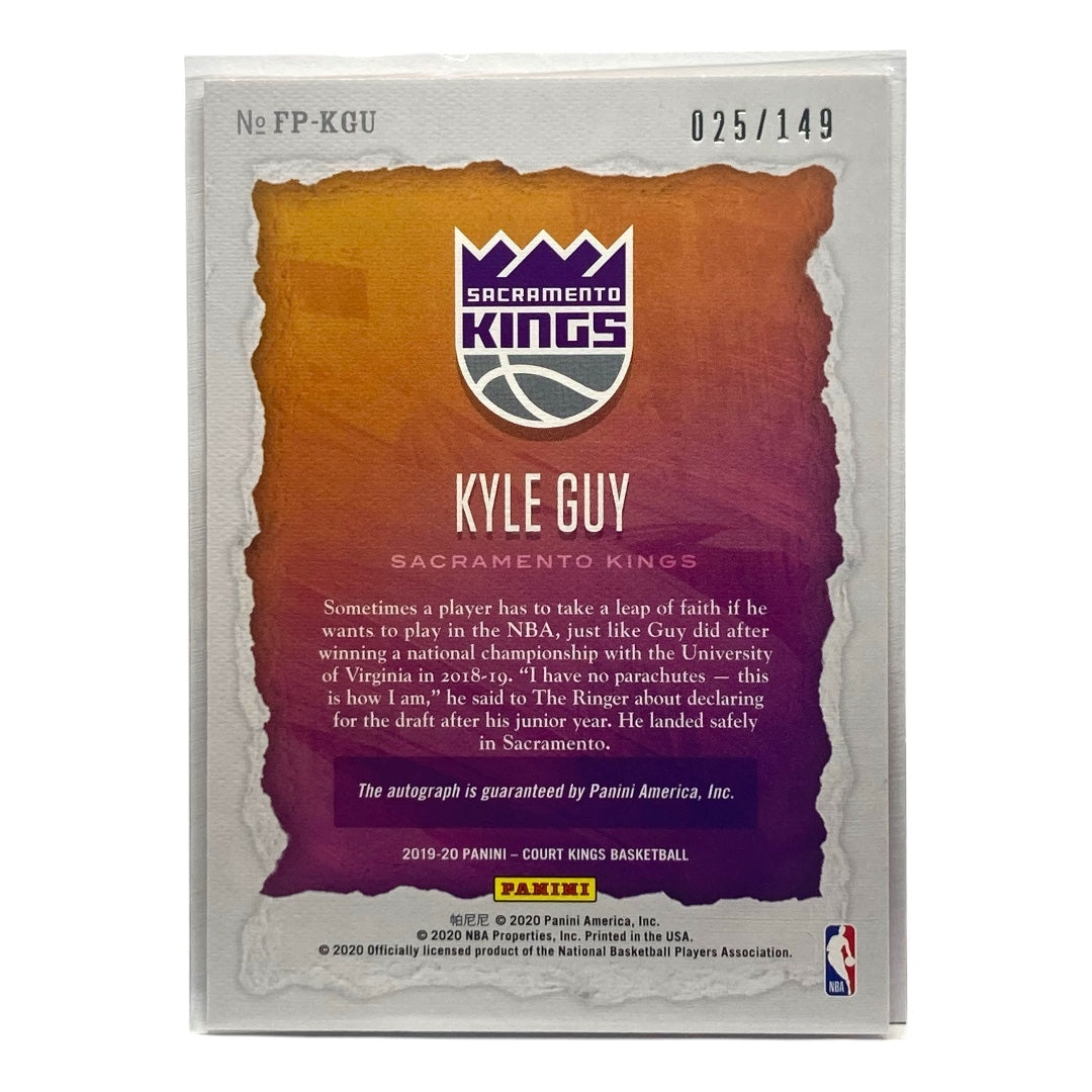 PANINI NBAカード COURT KINGS KYLE GUY KINGS 025/149 #FP-KGU 中古 IT2