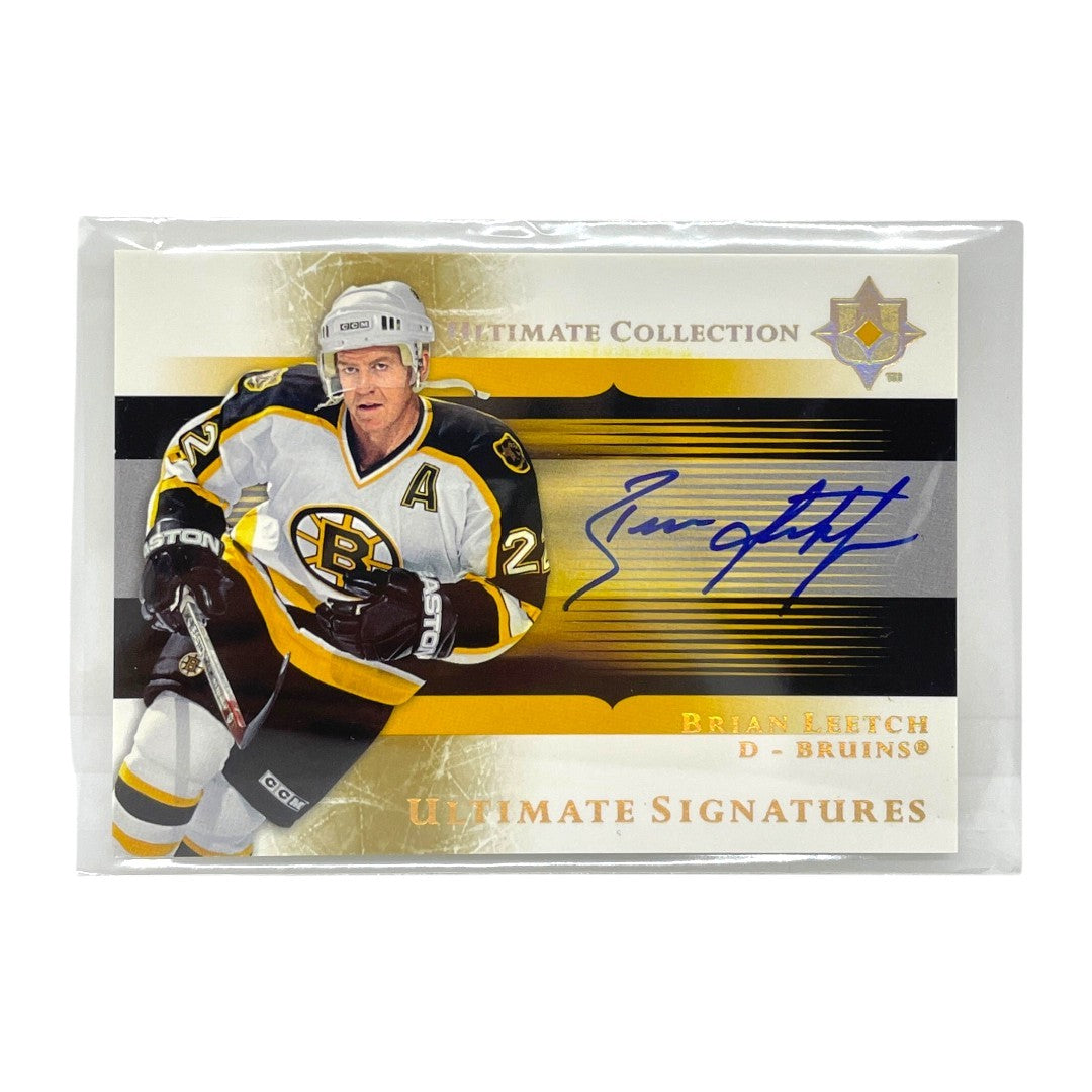 UPPER DECK NHLカード ULTIMATE COLLECTION BRIAN LEETCH BRUINS #US-BL 中古 IT1