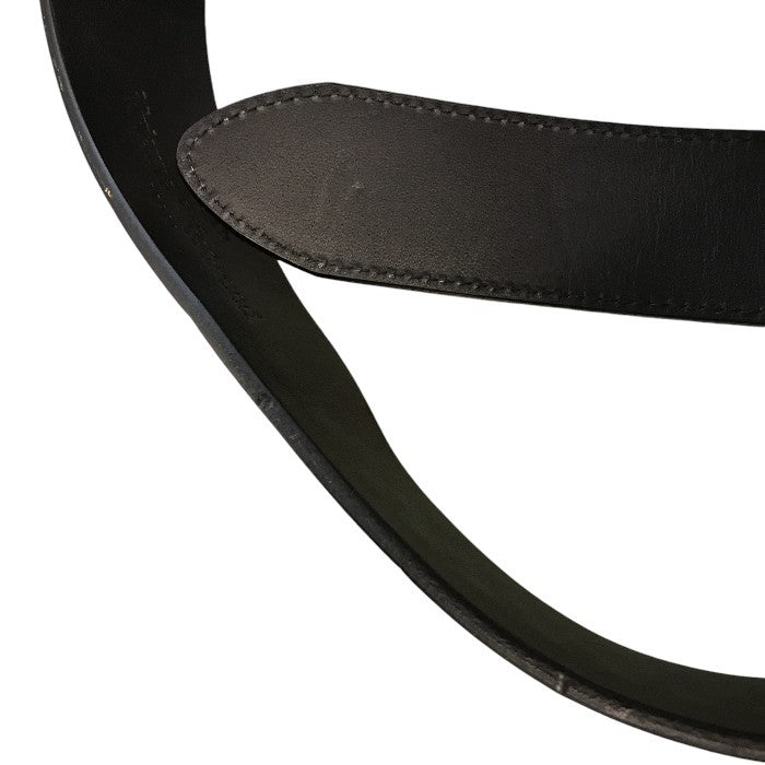 Vivienne Westwood MAN ヴィヴィアンウエストウッドマン ベルト メンズ レザー トップ式 スカル チェック ホワイト/ブラック 中古 T1