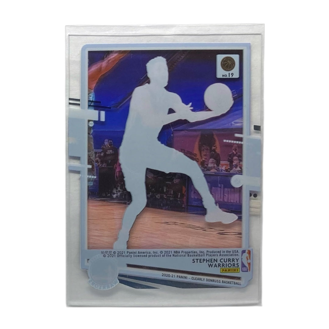 PANINI NBAカード CLEARLY DONRUSS STEPHEN CURRY WARRIORS #19 中古 IT2