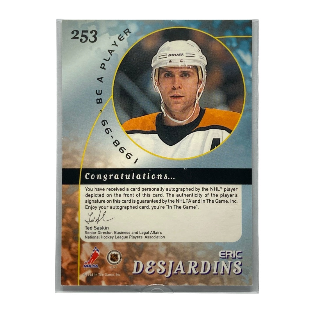 In The Game NHLカード BE A PLAYER ERIC DESJARDINS FLYERS #253 中古 IT2