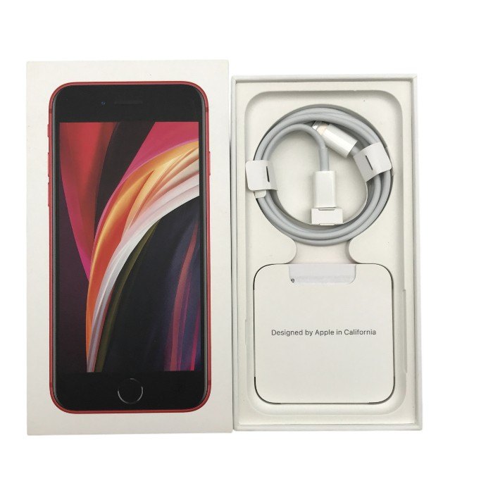 Apple iPhone SE 第2世代 64GB スマートフォン 5G SIMフリー 急速充電 プロダクトレッド MHGR3J/A 中古 T1
