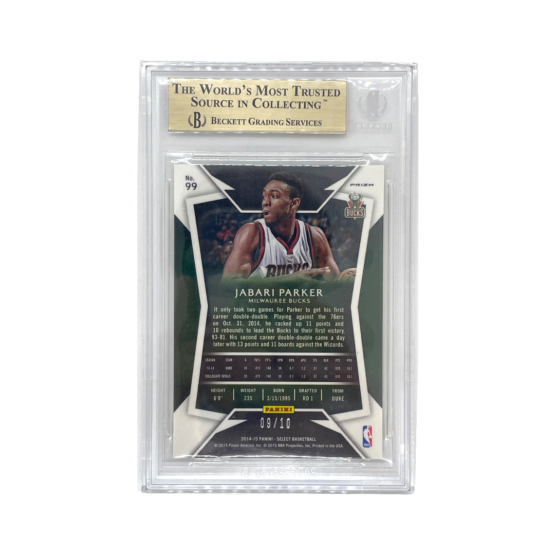 PANINI NBAカード SELECT PRIZM GOLD JABARI PARKER 09/10 #99 中古 IT1