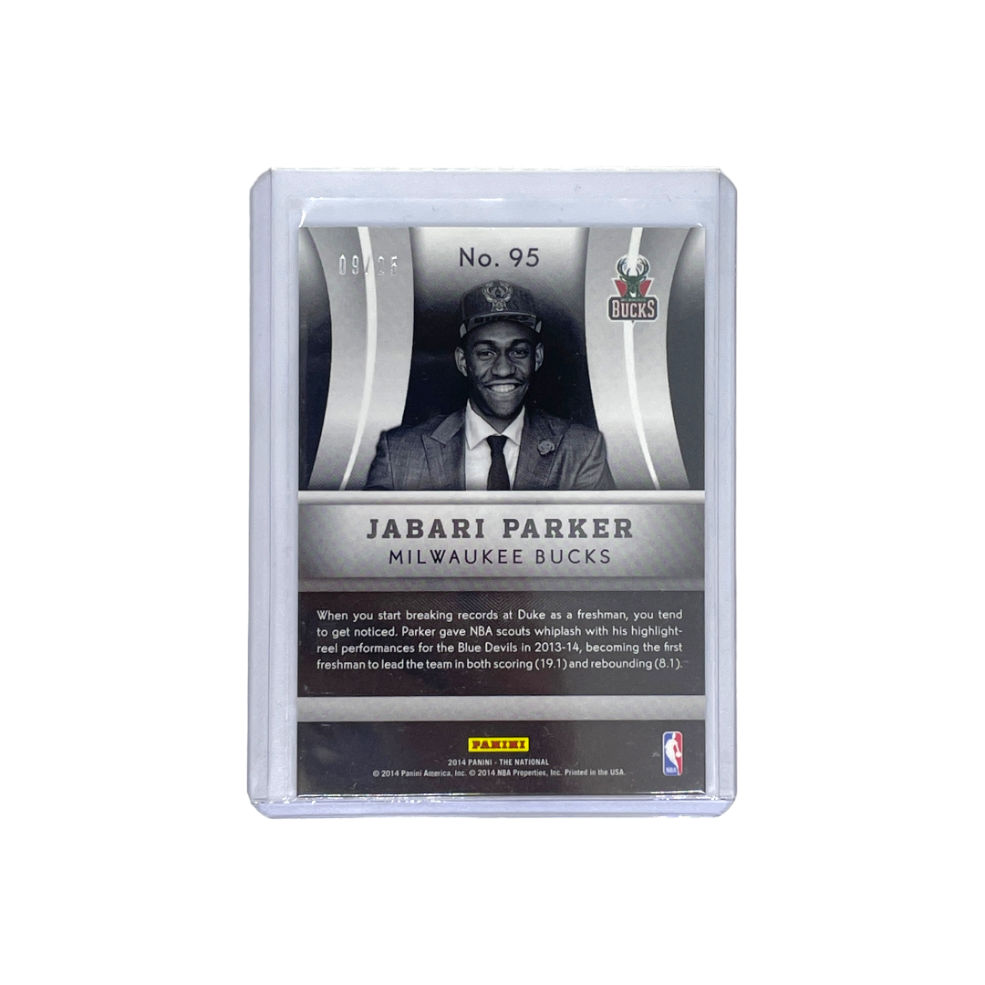 PANINI NBAカード NATIONAL CONVENTION JABARI PARKER 09/25 #95 中古 IT1