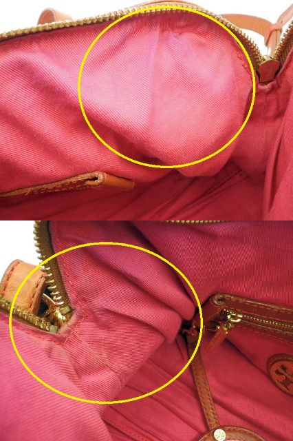 TORY BURCH トリーバーチ レザー 2way ボストンバッグ 中古 1