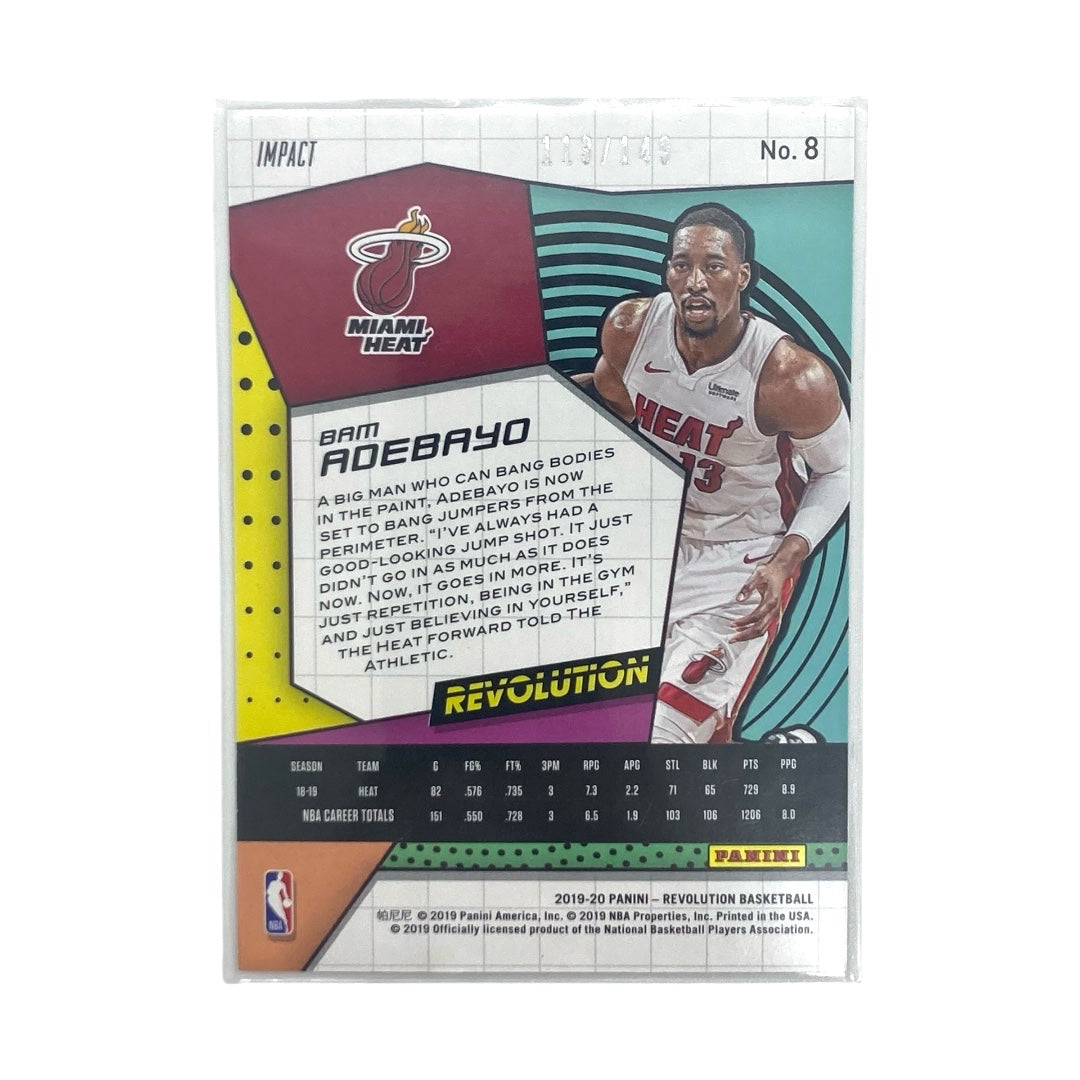 PANINI NBAカード REVOLUTION BAM ADEBAYO HEAT 113/149 #8 中古 IT2