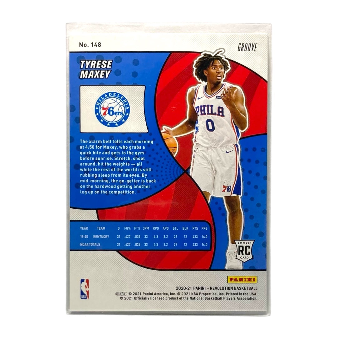 PANINI NBAカード REVOLUTION TYRESE MAXEY PHILADELPHIA 76ERS #148 中古 IT2