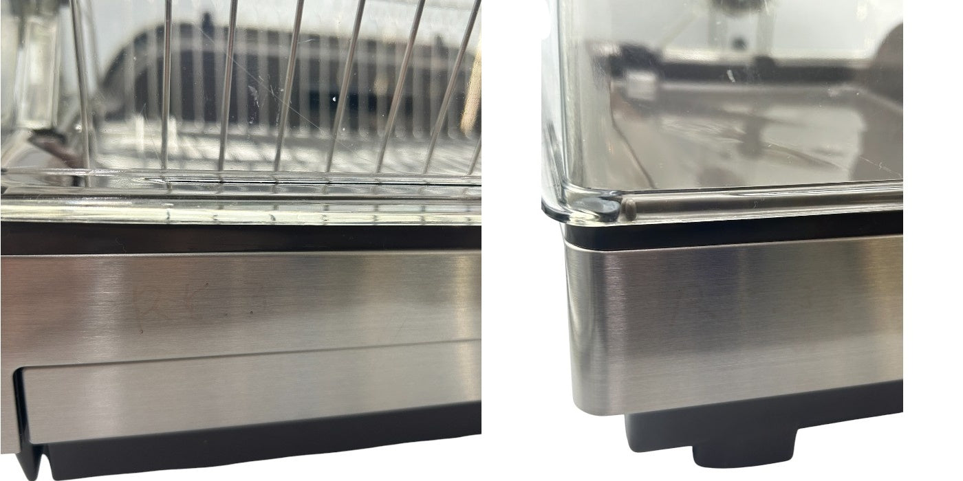 三菱 ミツビシ キッチンドライヤー TK-ST30A-H ステンレスグレー 家電 食器乾燥機 キッチン 食器立て 中古 W4