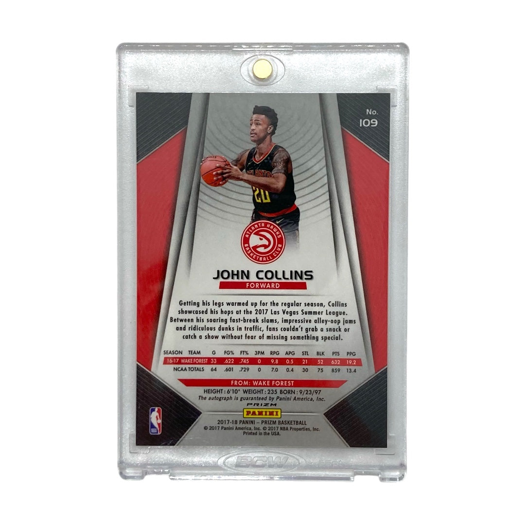PANINI NBAカード PRIZM JOHN COLLINS HAWKS #109 中古 IT2