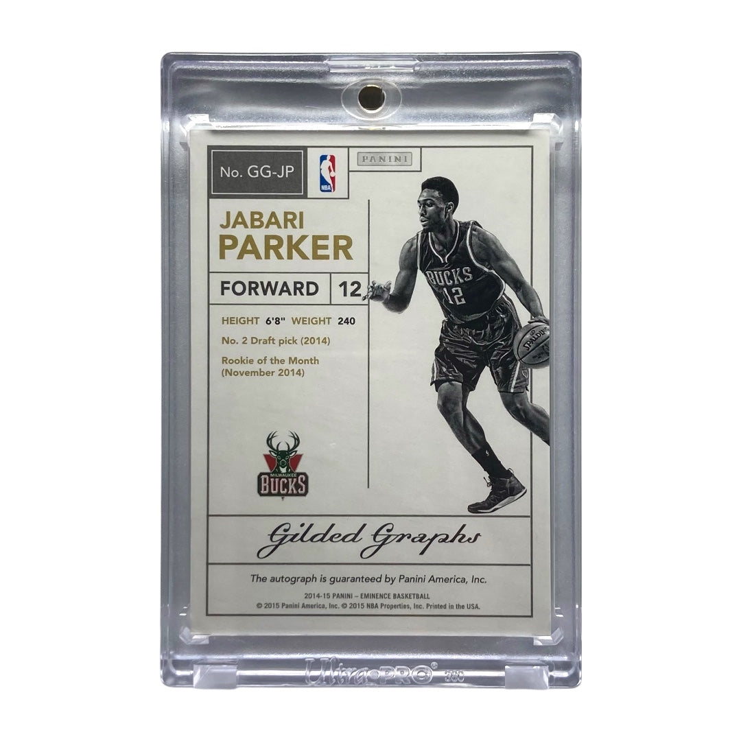 PANINI NBAカード EMINENCE JABARI PARKER BUCKS 5/5 #GG-JP 中古 IT2