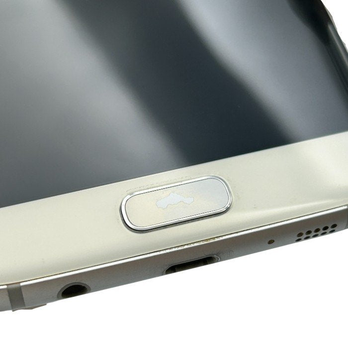 Samsung サムスン au Galaxy S7 edge SCV33 スマートフォン 本体 ホワイトパール ギャラクシー スマホ 携帯 android 中古 W4