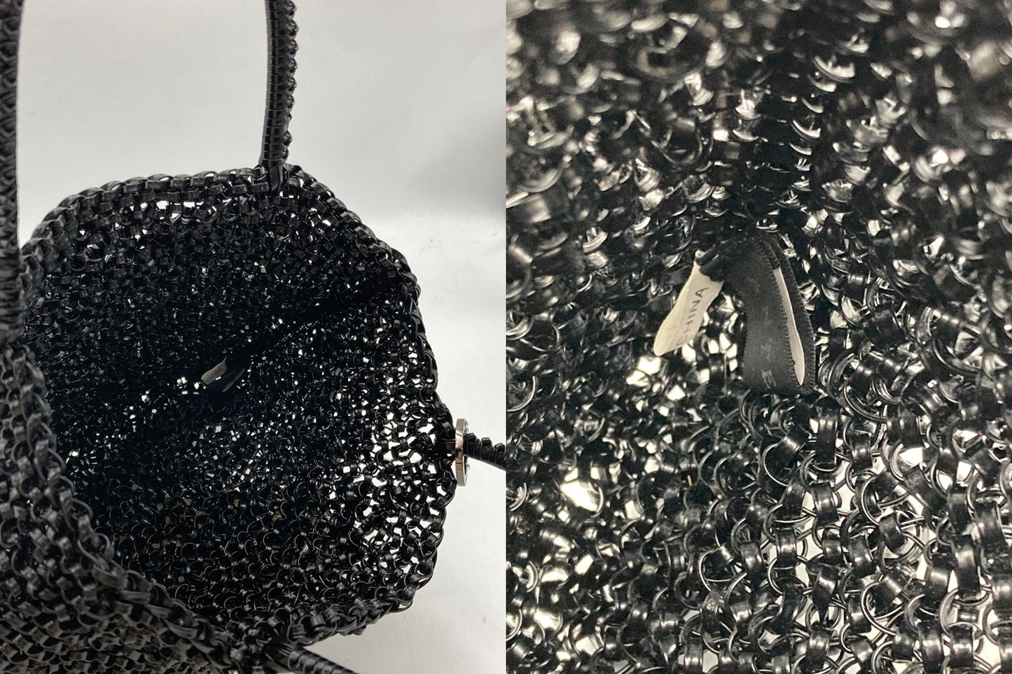 ANTEPRIMA アンテプリマ ワイヤーバッグ ドクロ 中古 D4