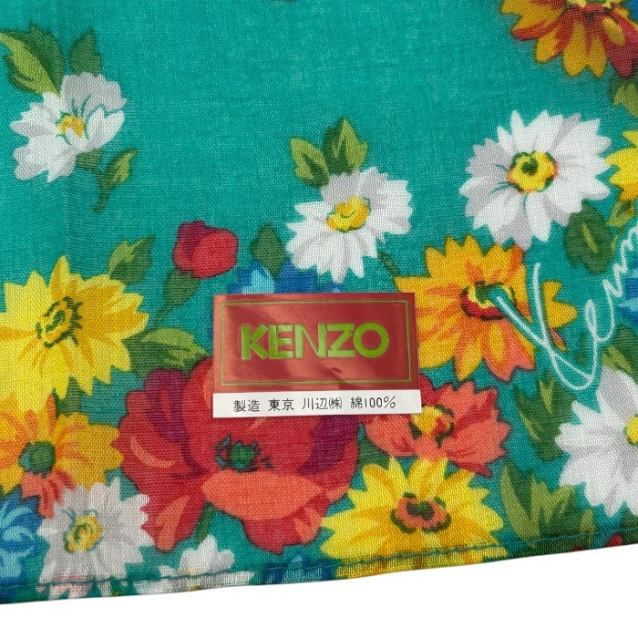 未使用品 FENDI フェンディ KENZO ケンゾー ハンカチ セット 花柄 リボン 鍵 レディース かわいい 中古 W4