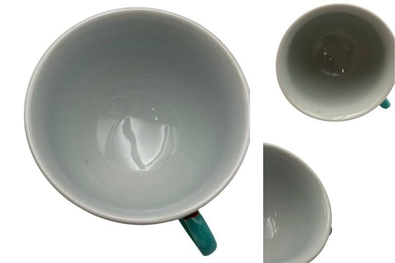 中国 景徳鎮 萬壽無疆 茶器セット 中国茶器 カップ ポット 茶盤 ターコイズ おしゃれ インテリア 中古 W4