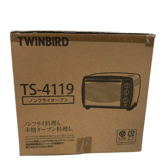 ツインバード ノンフライオーブン ホワイト TS-4119W 中古 Y1