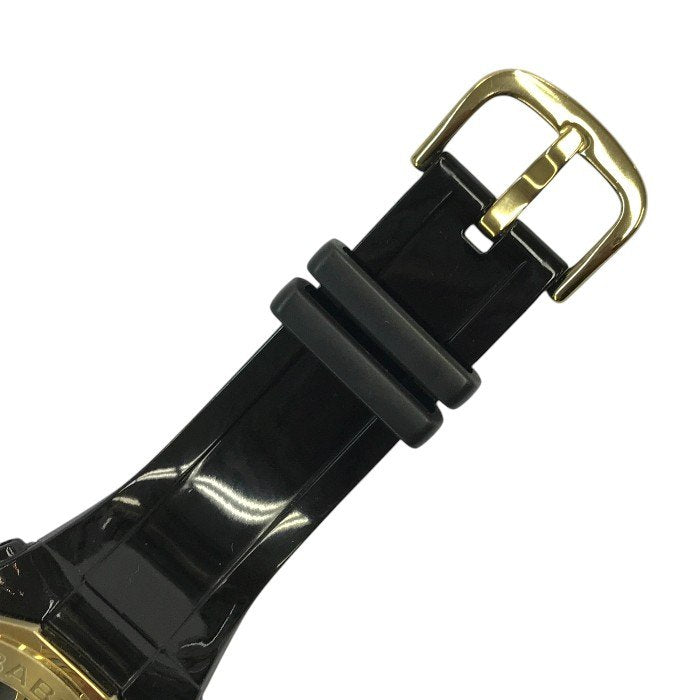 CASIO Baby-G 腕時計 レディース デジタル アナログ 電波ソーラー ビーチグランピングシリーズ ブラック/ゴールド BGA-2200G-1BJF 中古 T1