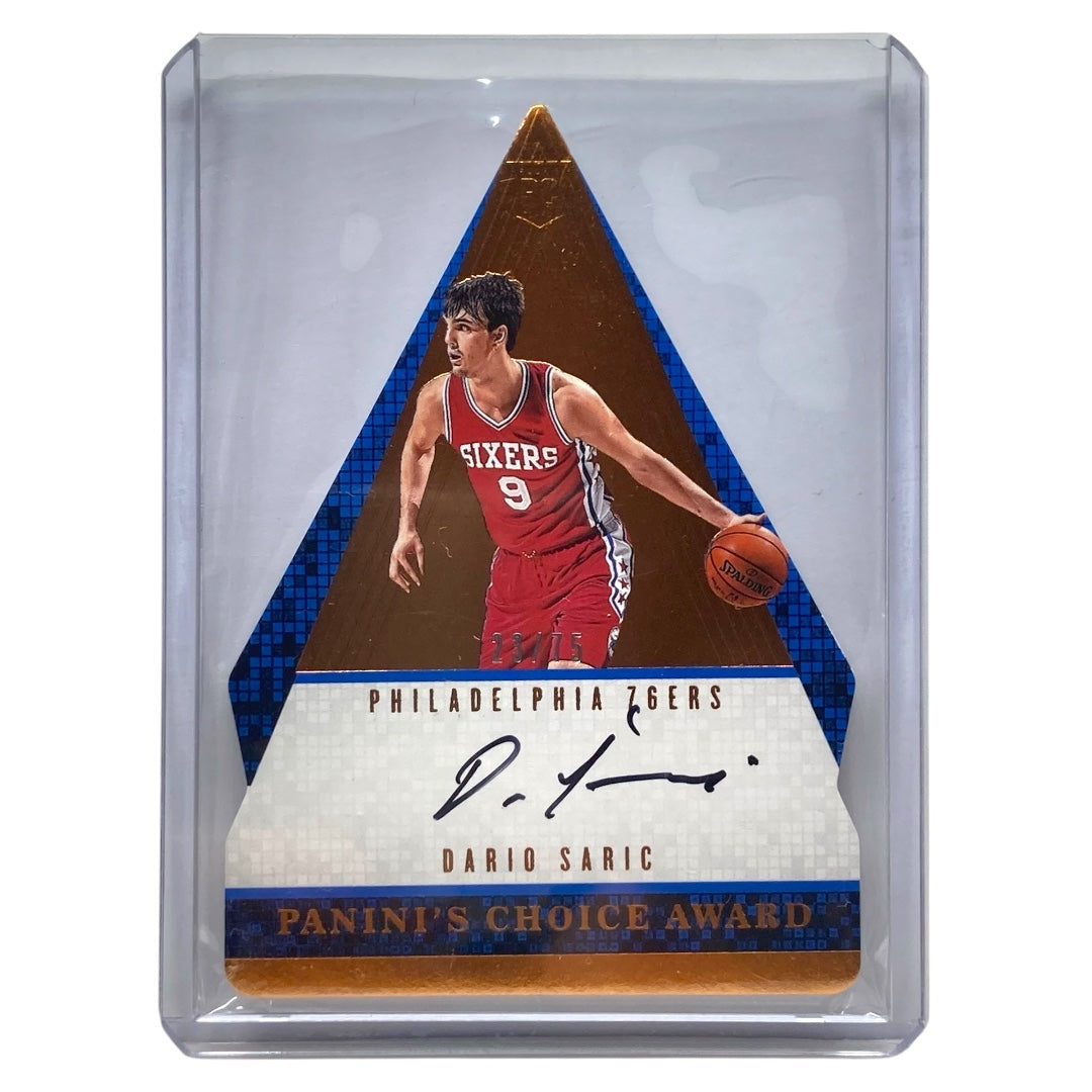 PANINI NBAカード PREFERRED DIE CUT DARIO SARIC 76ERS 23/75 #181 中古 IT2