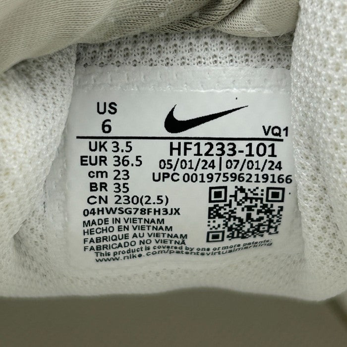 NIKE ナイキ ウィメンズ エア マックス NUAXIS スニーカー HF1233-101 ホワイト 23cm 靴 シューズ air max レディース ウィメンズ 中古 W4