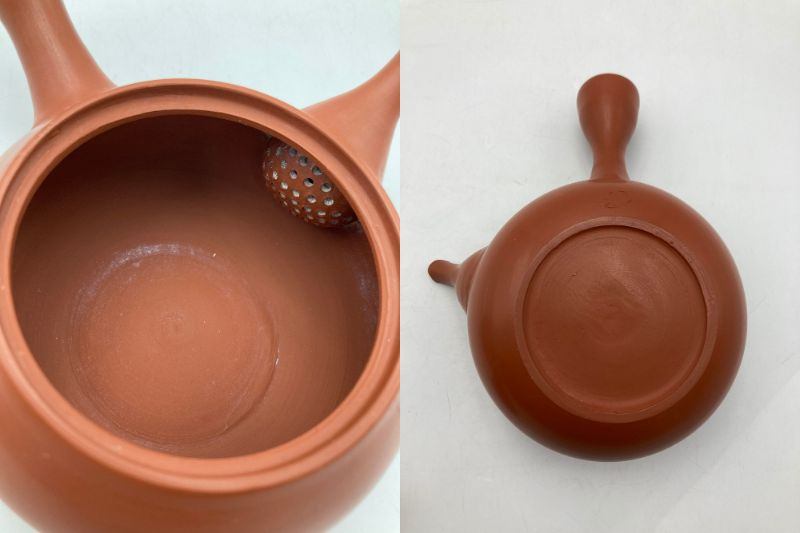 佐渡無名異焼 丸山金水 茶器揃 5客 中古 D4
