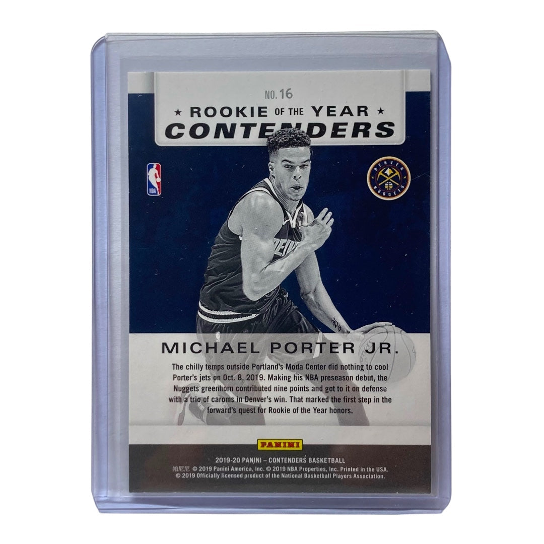 PANINI NBAカード CONTENDERS MICHAEL PORTER JR. NUGGETS #16 中古 IT2