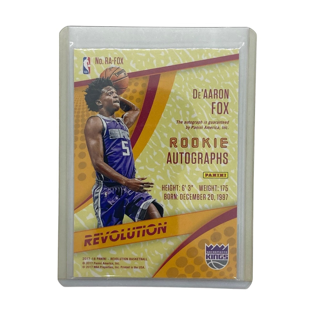 PANINI NBAカード REVOLUTION DE'AARON FOX KINGS #RA-FOX 中古 IT2