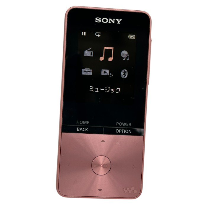 SONY ソニー ウォークマン Sシリーズ 4GB NW-S313 MP3プレーヤー 2017年モデル ライトピンク NW-S313 PI オーディオ 音楽 Bluetooth対応 中古 W4