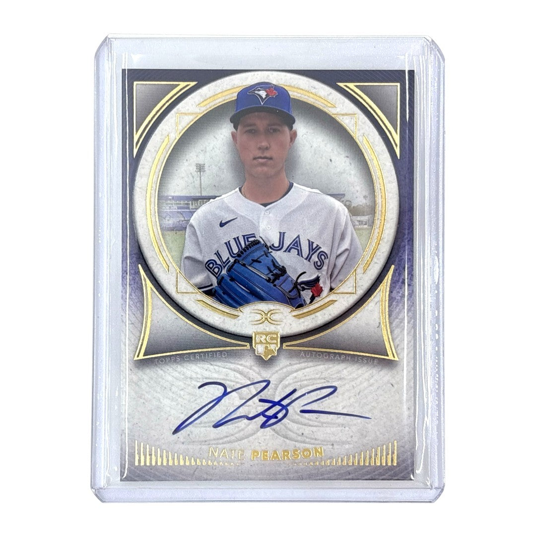 TOPPS MLBカード DEFINITIVE COLLECTION NATE PEARSON TORONTO BLUE JAYS 35/50 #DRA-NP1 中古 IT1