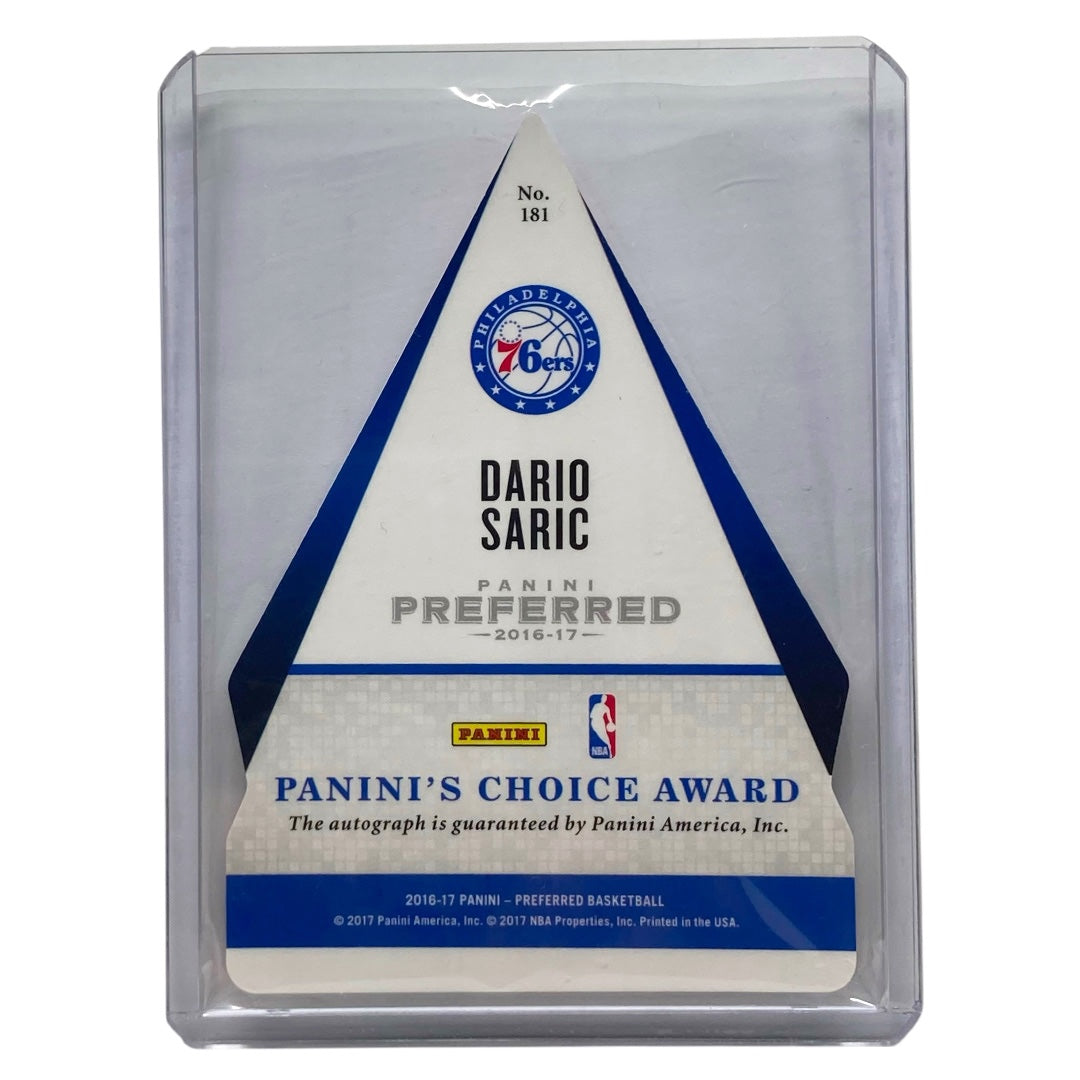 PANINI NBAカード PREFERRED DIE CUT DARIO SARIC 76ERS 23/75 #181 中古 IT2