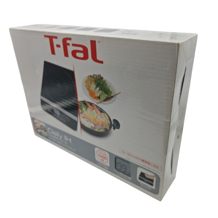 T-fal ティファール IH調理器 クッキングヒーター デイリーIH セラミックガラス製トッププレート IH2028JP 中古 H4