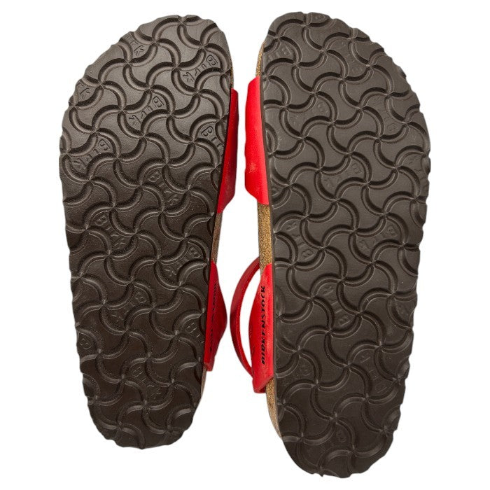 BIRKENSTOCK ビルケンシュトック サンダル レッド 35 22.5cm 靴 シューズ 夏 レディース ストラップ 中古 W4
