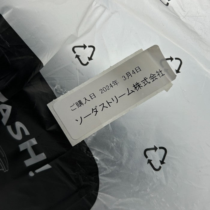 未使用品 ソーダストリーム GAIA ガイア スターターキット ブラック 炭酸 炭酸ガス ドリンク 中古 W4