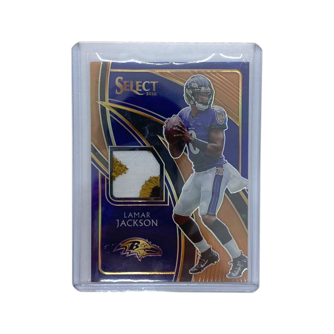 PANINI NFLカード SELECT PRIZM LAMAR JACKSON BALTIMORE RAVENS 26/49 #SS-25 中古 IT1