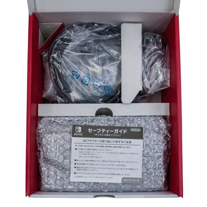 未使用品 任天堂 Nintendo Switch 本体(有機ELモデル)【Joy-Con(L) ネオンブルー/(R) ネオンレッド】 中古 a1