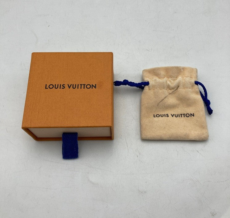 LOUIS VUITTON ルイヴィトン リング LV アイコニック M1461L サイズL ゴールドカラー 中古 D4