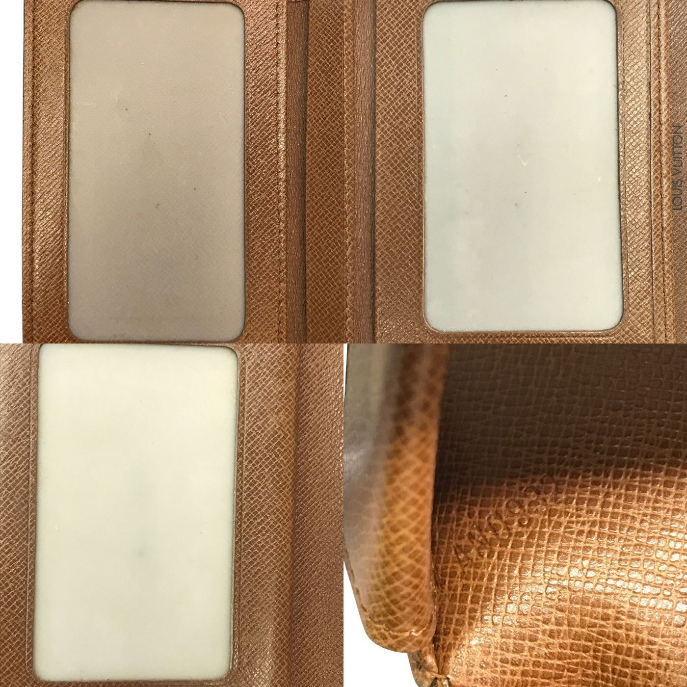 LOUIS VUITTON ルイヴィトン モノグラム ジャポンサンガプール パスケース ユニセックス 定期入れ カードケース ブラウン M60530 中古 T1