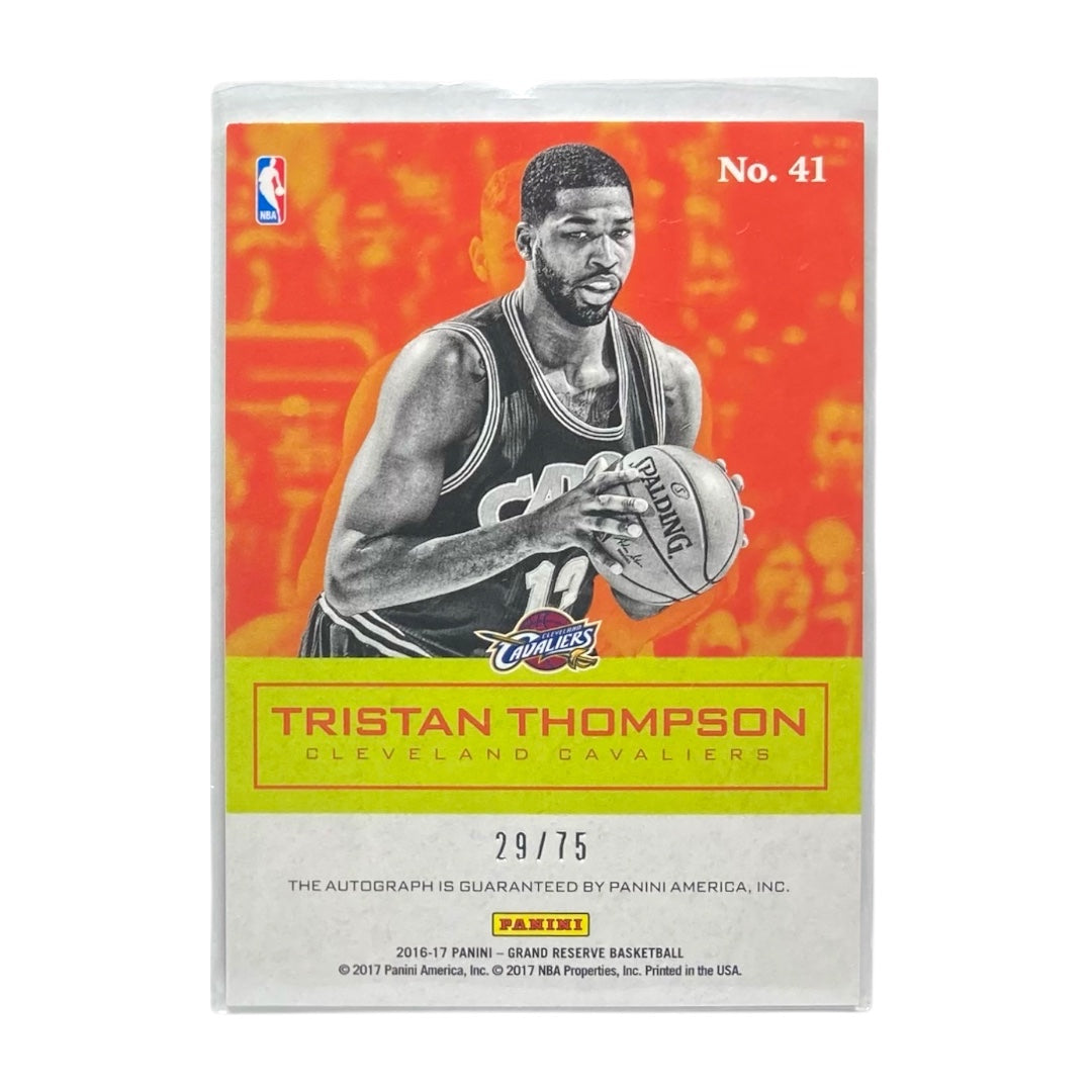 PANINI NBAカード GRAND RESERVE TRISTAN THOMPSON CAVALIERS /75 #41 中古 IT2