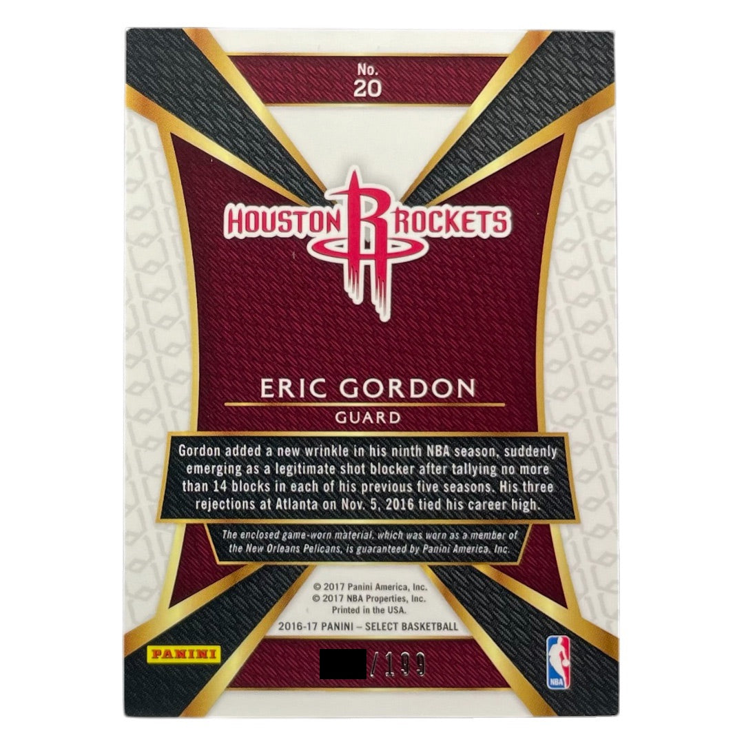 PANINI NBAカード SELECT ERIC GORDON HOUSTON ROCKETS /199 #20 中古 IT2