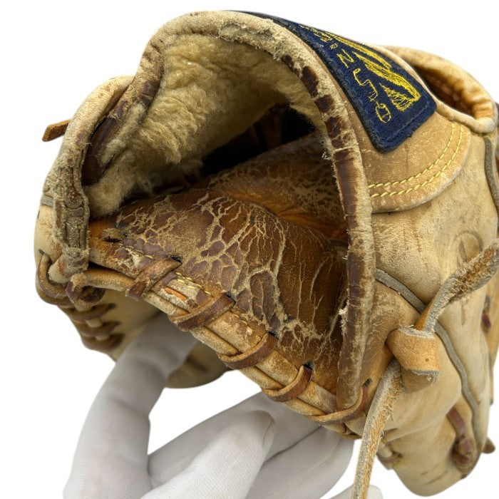 ミズノ 硬式用 ワールドウィン グレートチャンピオン オリジナル版 赤カップ GOV-3 MIZUNO グローブ 野球 プロフェッショナルモデル 中古 W4