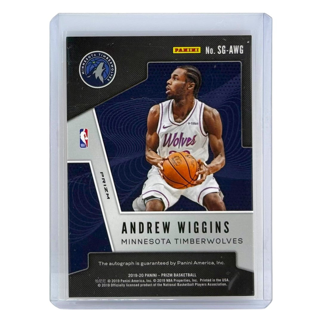 PANINI NBAカード PRIZM ANDREW WIGGINS MINNESOTA TIMBERWOLVES #SG-AWG 中古 IT1