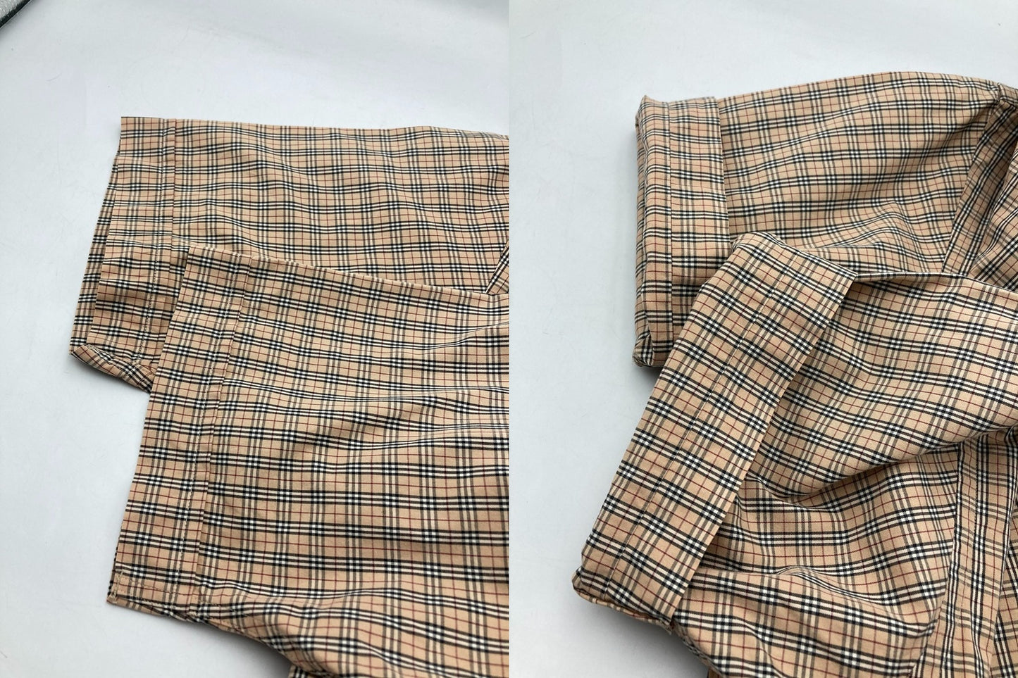 BURBERRY BLACK LABEL バーバリー ブラックレーベル ノバチェック 半袖シャツ サイズ3 メンズ BMW20-901 中古 D4