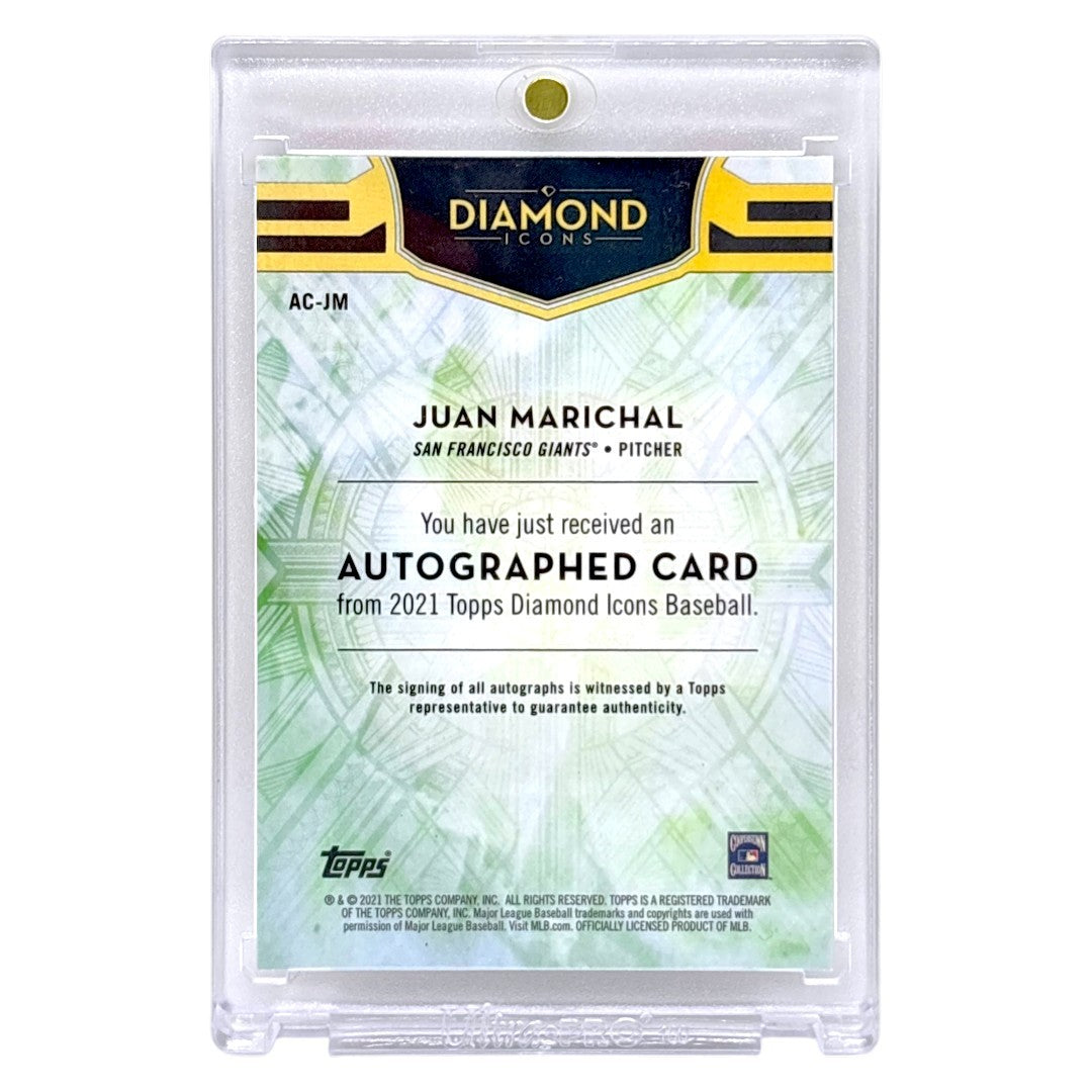 TOPPS MLBカード DIAMOND ICONS JUAN MARICHAL SAN FRANCISCO GIANTS /5 #AC-JM 中古 IT1