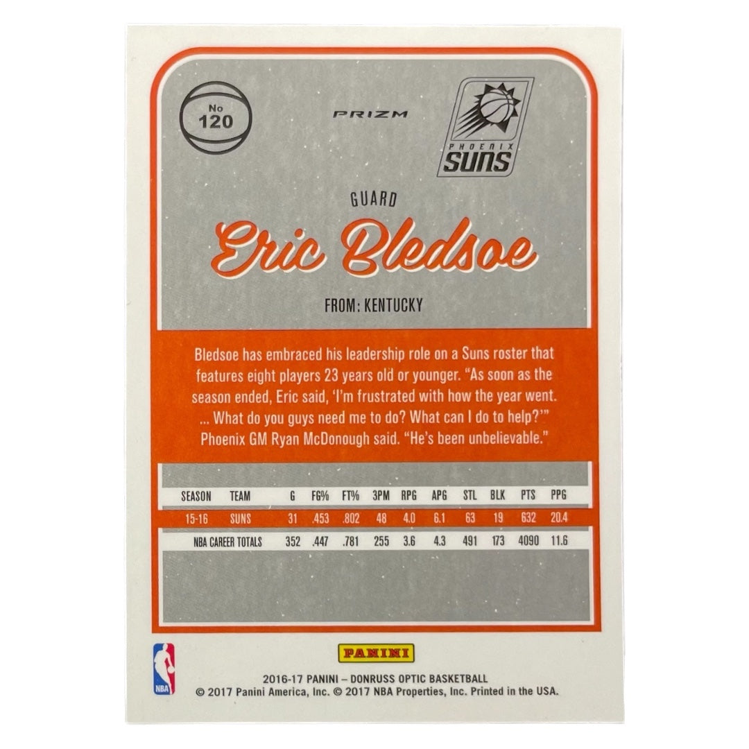 PANINI NBAカード DONRUSS OPTIC PRIZM ERIC BLEDSOE PHOENIX SUNS #120 中古 IT2