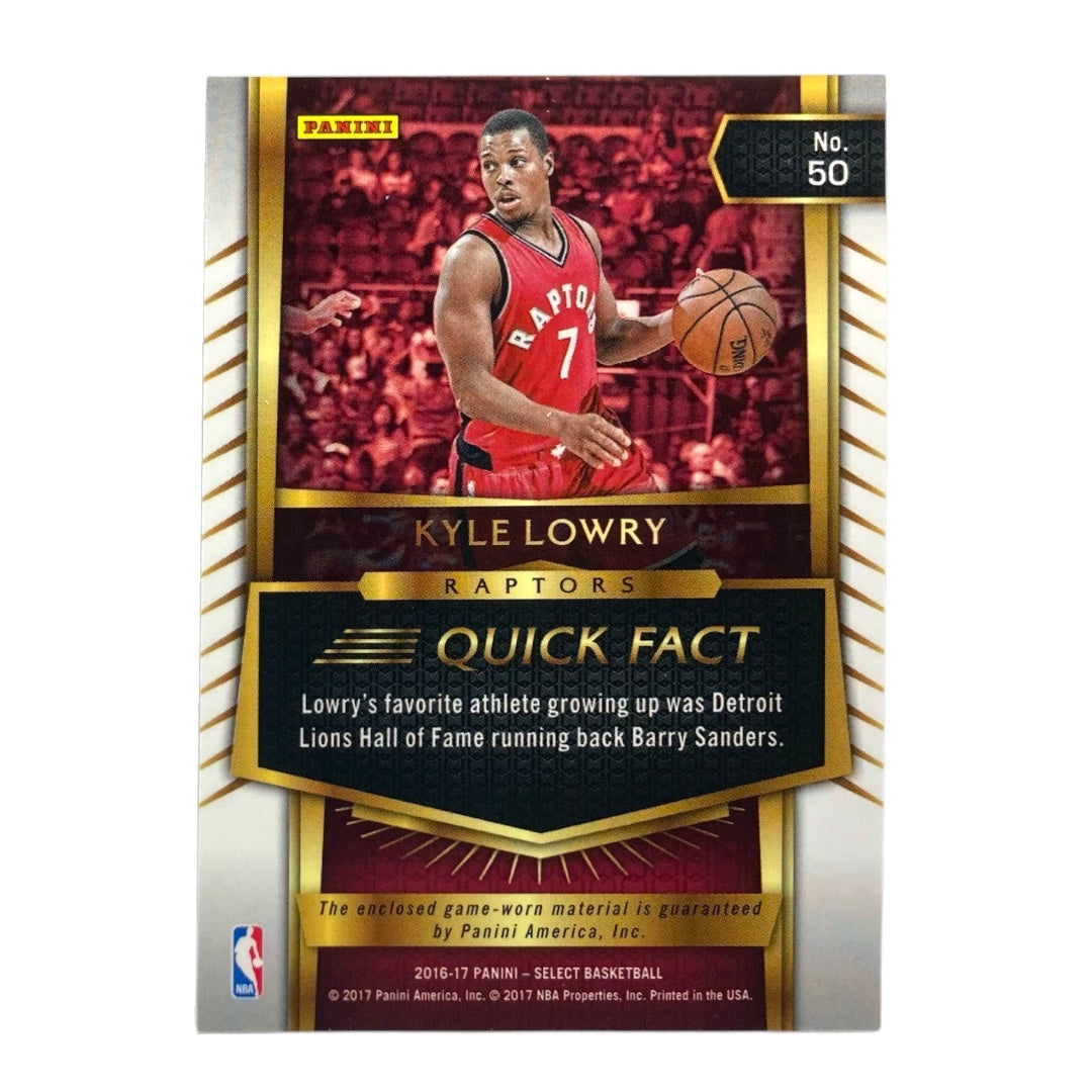 PANINI NBAカード SELECT KYLE LOWRY RAPTORS #50 中古 IT2