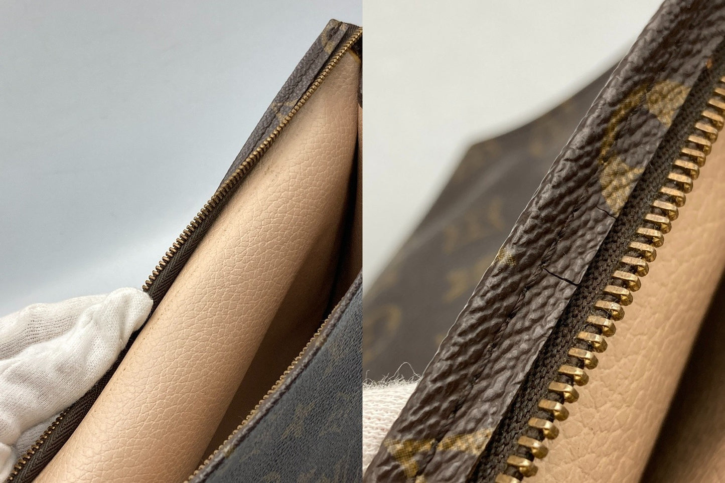 LOUIS VUITTON ルイヴィトン モノグラム ポッシュ トワレット26 化粧ポーチ M47542 中古 D4