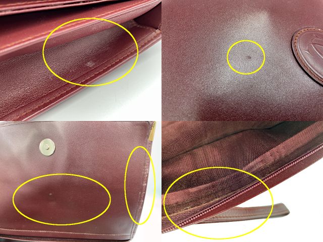 Cartier マストドゥ カルティエ クラッチバッグ 中古 1