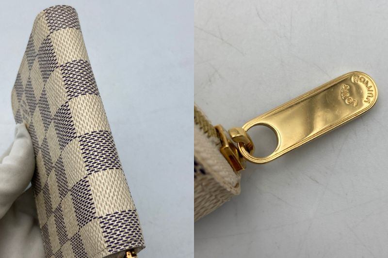 LOUIS VUITTON ルイヴィトン ダミエアズール ジッピーコインパース N63069 中古 D4