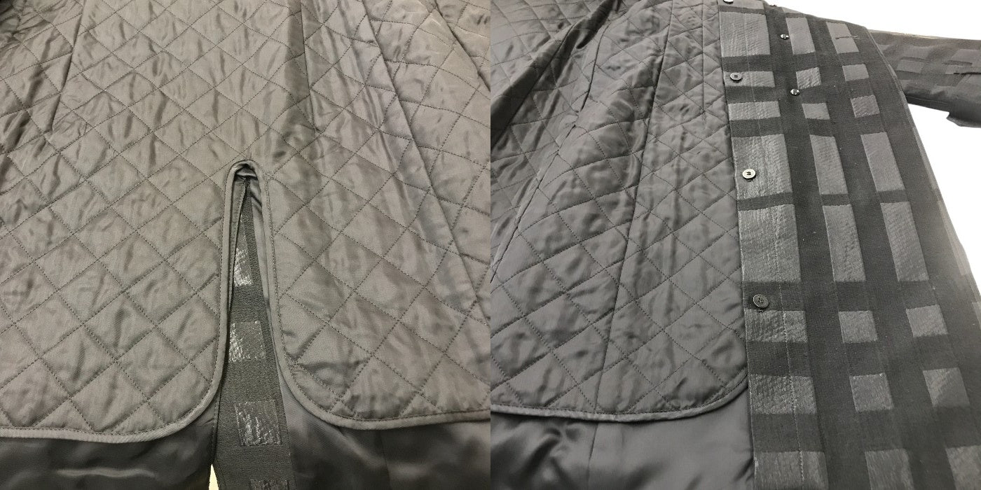 BURBERRY ロンドン バーバリー ロング コート チェック B1A42-254-09 38 トレンチコート アウター 秋 冬 中古 W1